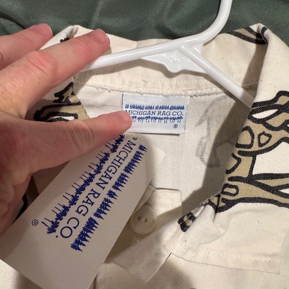 MIchigan Rag Co. Vintage 1990s Animal Print Jacket NWT - Picture 2 of 7